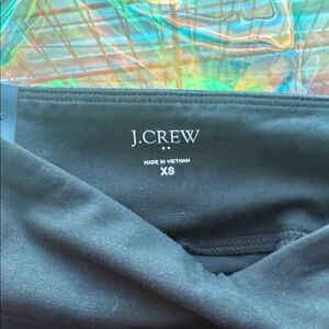 J.Crew Classic Black Full Length Leggings XS NWT!